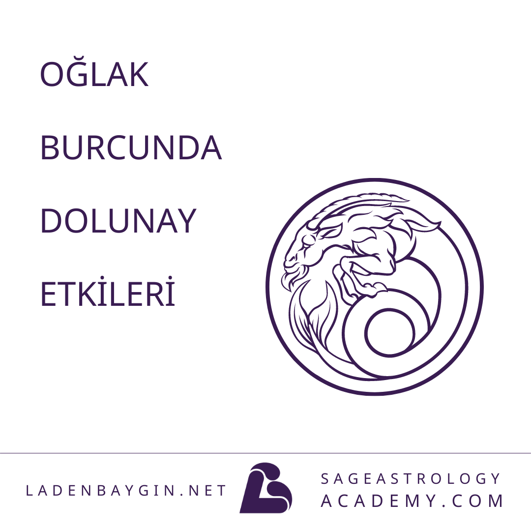 Oğlak Burcunda Dolunay Etkileri